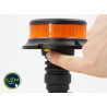 18 LED IP67 flashlight - Flexible rod attachment - 12/24V