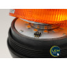 Atena series LED flashing light 12-24v flexible base with rod mounting