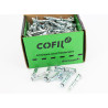 Box of 200 Placo metal expansion plugs with 4x38 mm screws