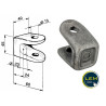 Ø12mm bolt with Ø13mm raw weld-on clevis assembly