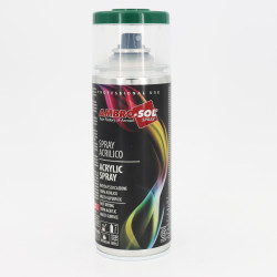 Bombe de peinture acrylique en aérosol verte RAL 6005
