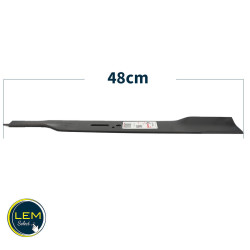 Copperhead 48cm universal straight mower blade