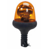 Orange flashing light Flex series 12 V flexible rod mount