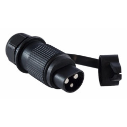 3-pin 6/24 V connector with...