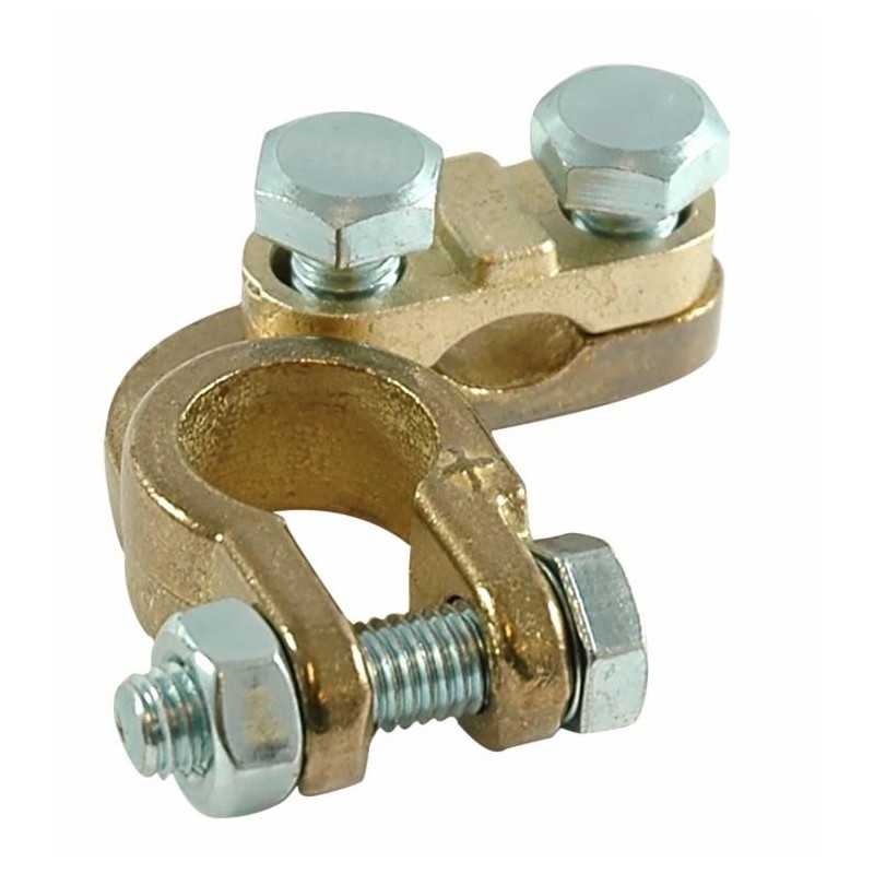 Heavy negative brass battery terminal (sold individually)