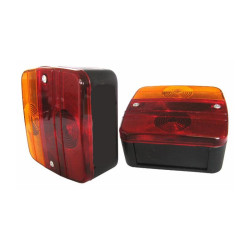 3-function right tail light 105x97x50 mm